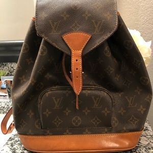 Authentic Louis Vuitton Backpack Montsouris